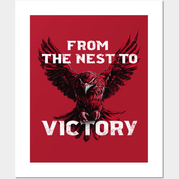 From the Nest to Victory Wall Art by Digital Borsch